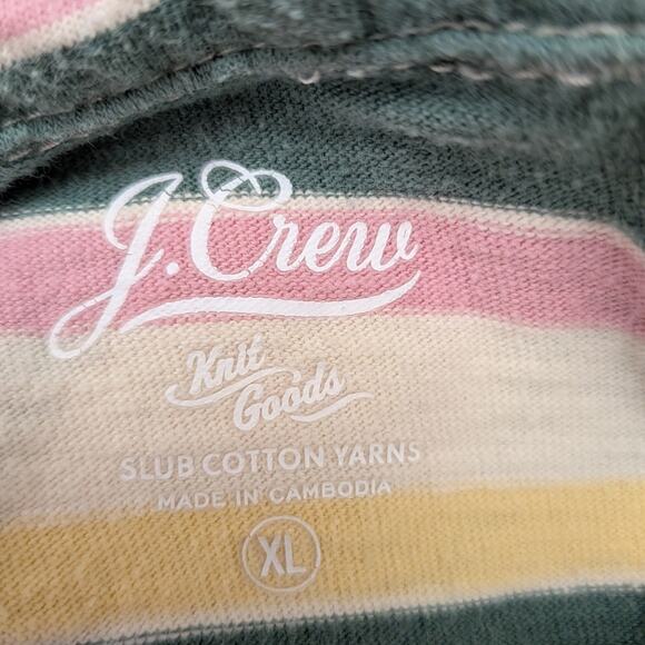 J.Crew Pastel Striped Polo | Men's XL - Picture 3 of 8